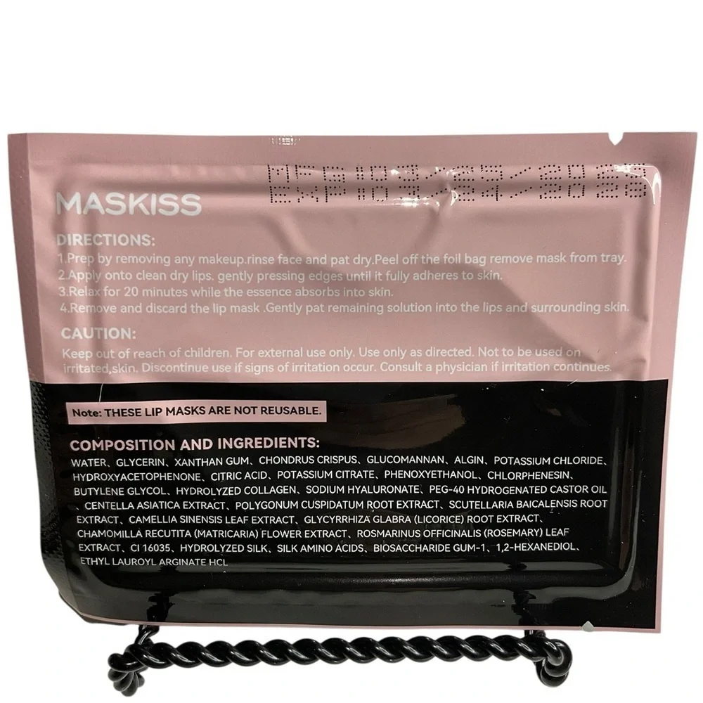 Spa Package of Luxurious Lip and Eye Mask Set